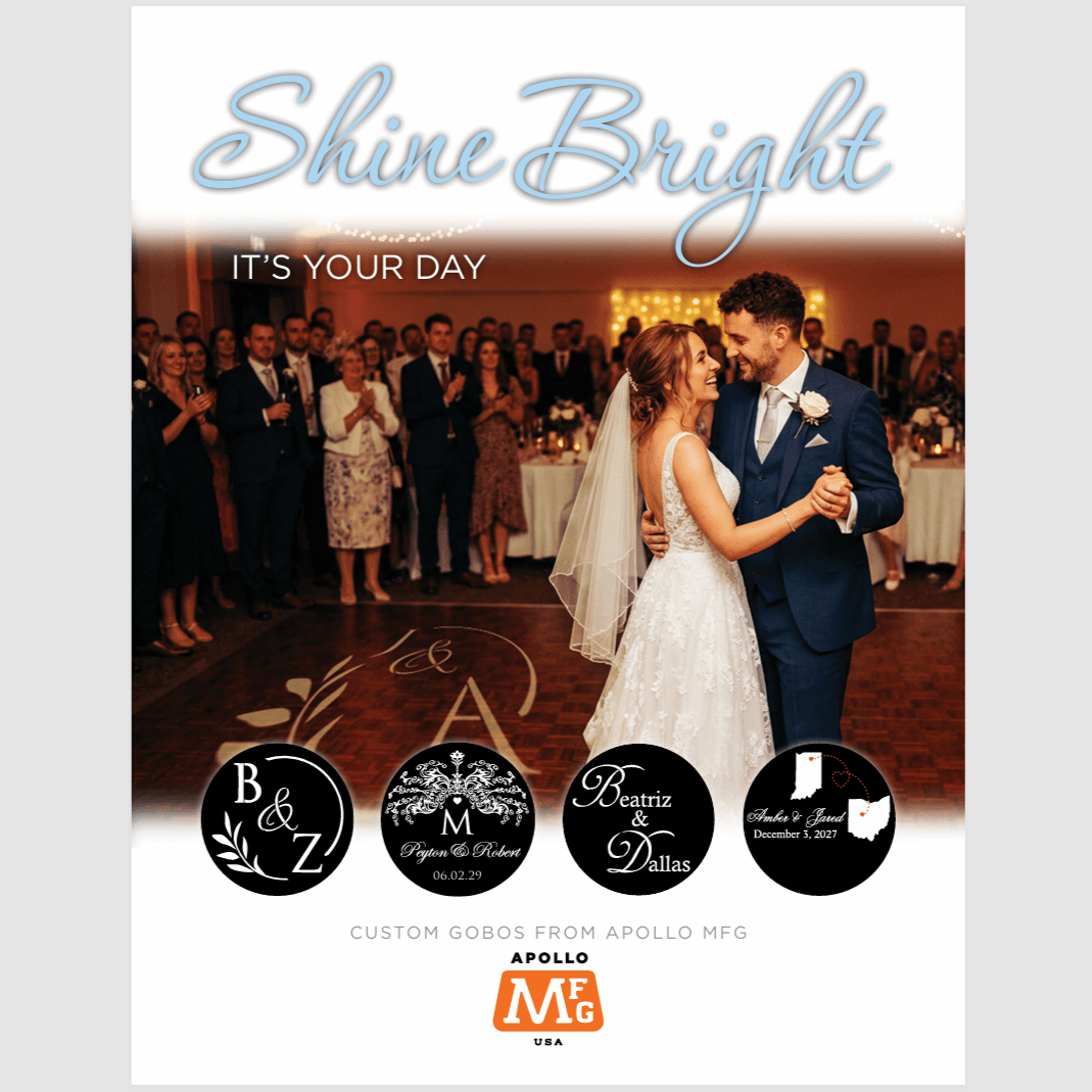 Wedding Gobo Brochure - Apollo Gobos
