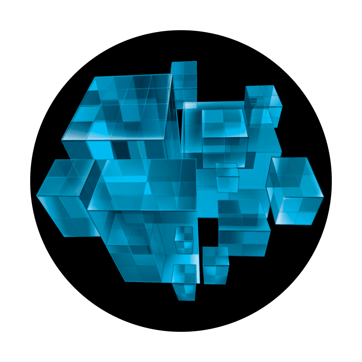 Blue Glass House - Apollo Gobos