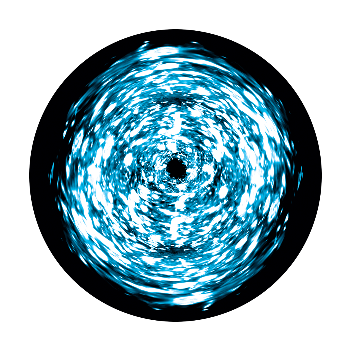 Blue Whirlpool