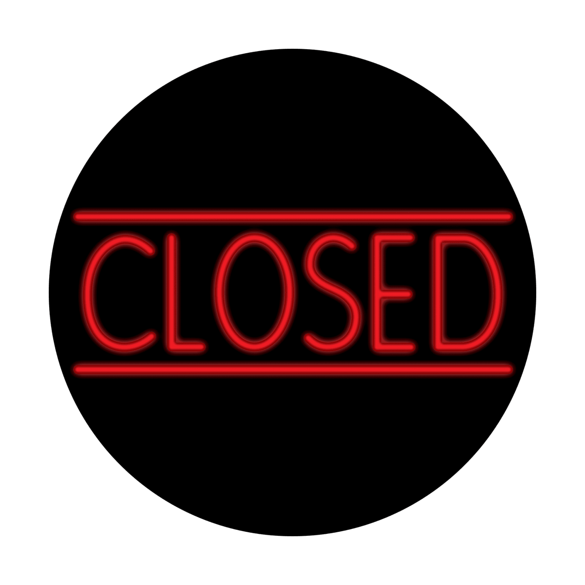 Closed Neon Sign - Apollo Gobos