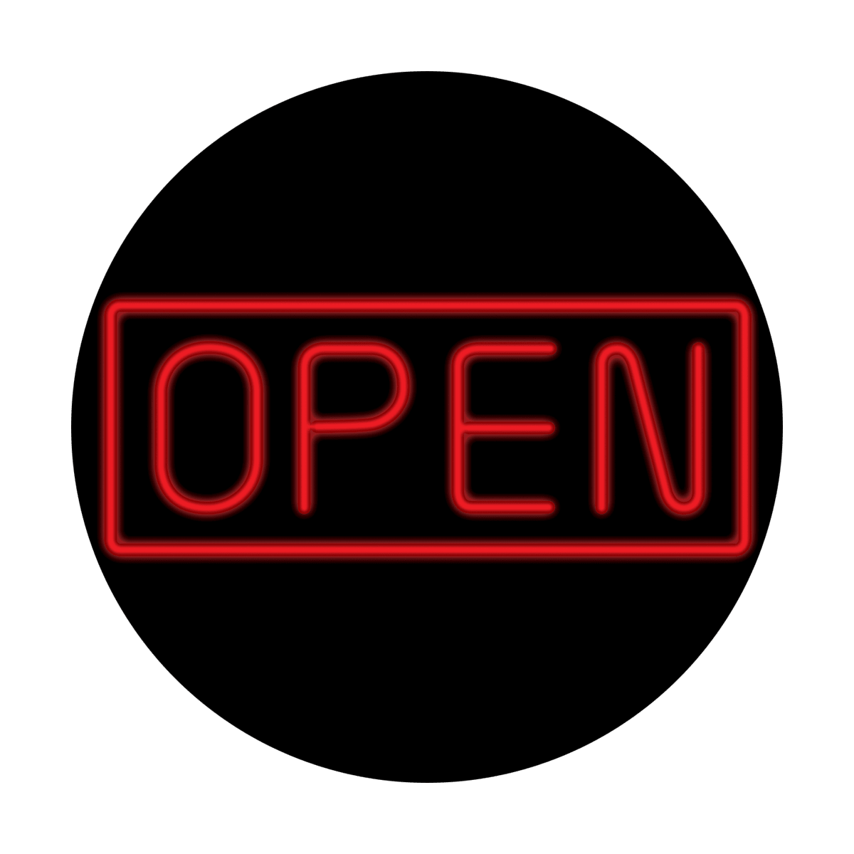 Open Neon Sign - Apollo Gobos