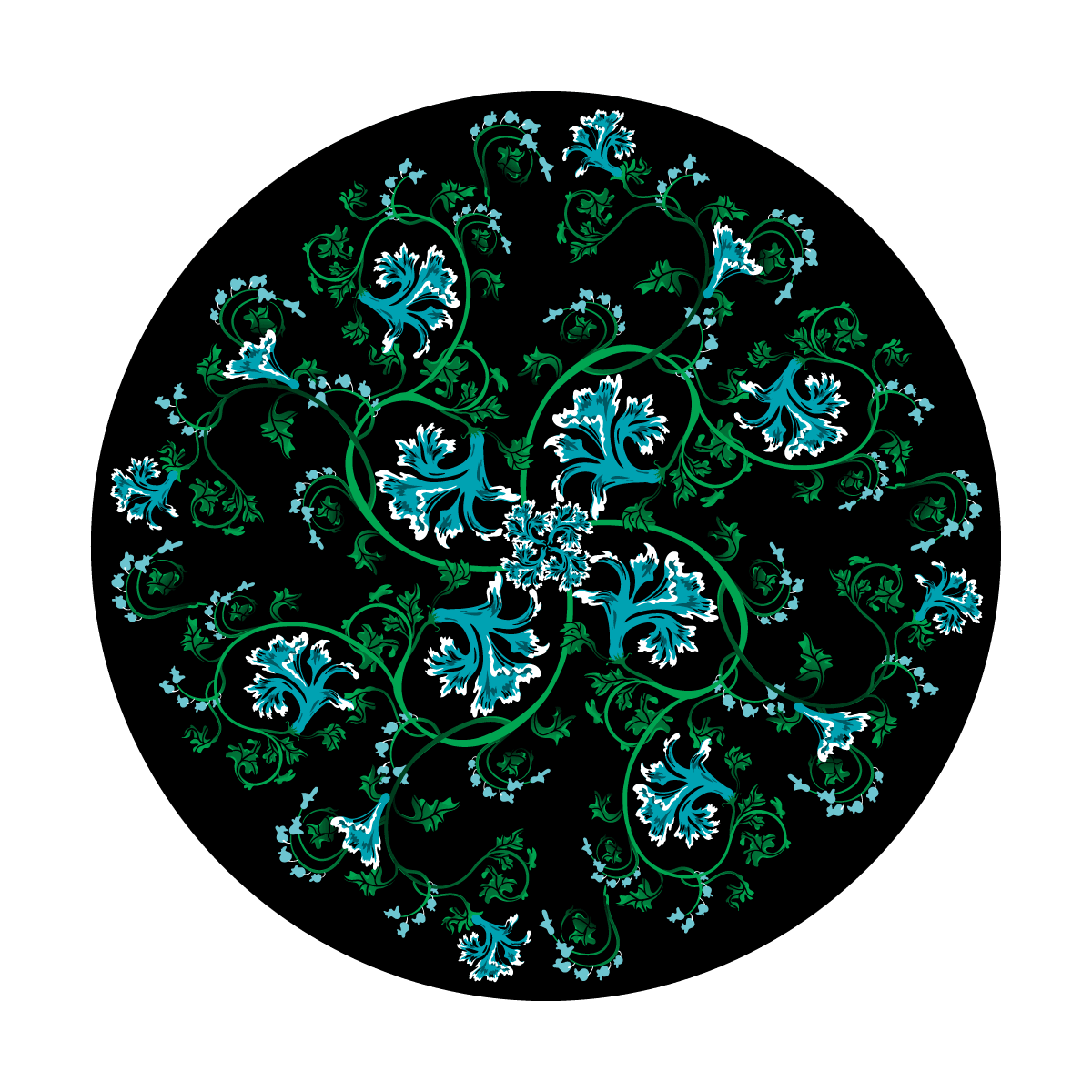 Carnation Twirl - Apollo Gobos