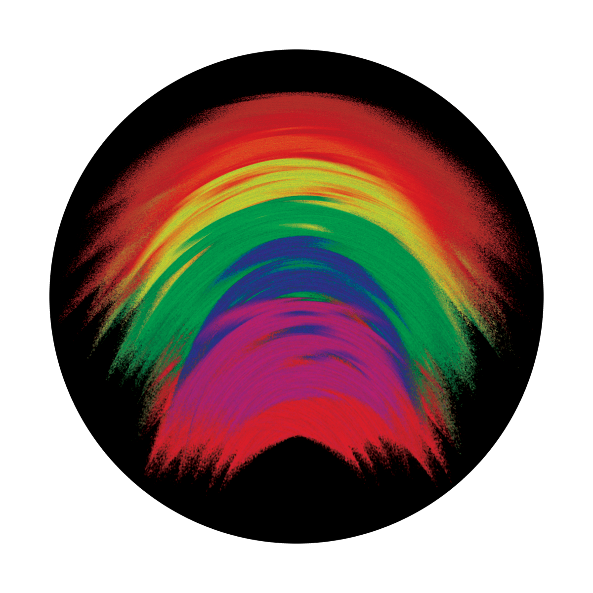 Brushed Rainbow