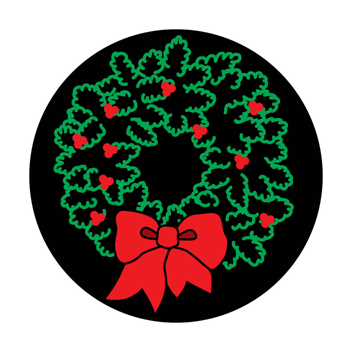 Holiday Wreath - Apollo Gobos
