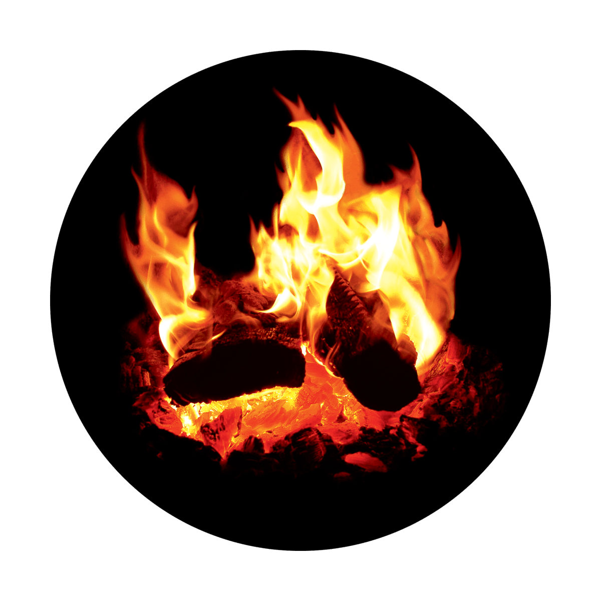 Burning Logs - Apollo Gobos