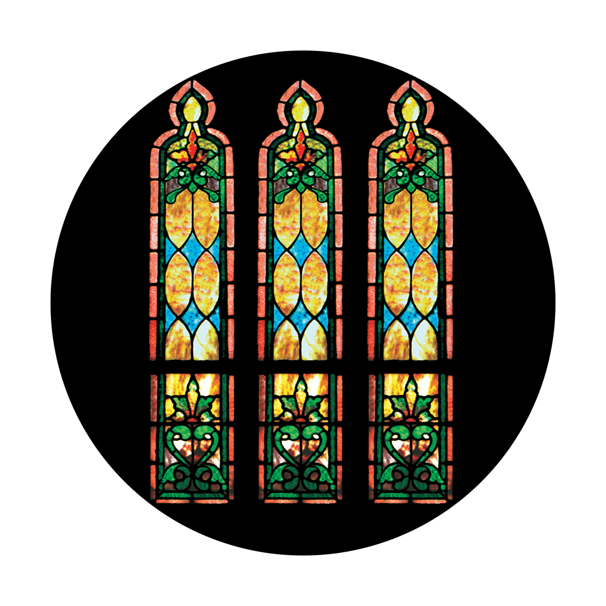 Stained Glass Windows Morning