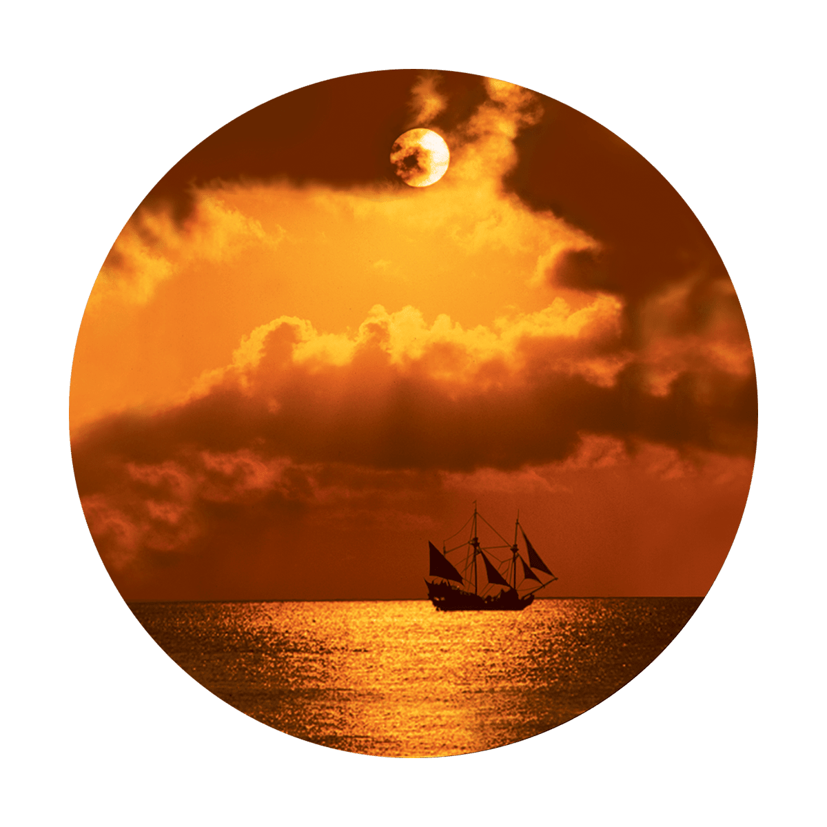 Boat at Sunset - Apollo Gobos