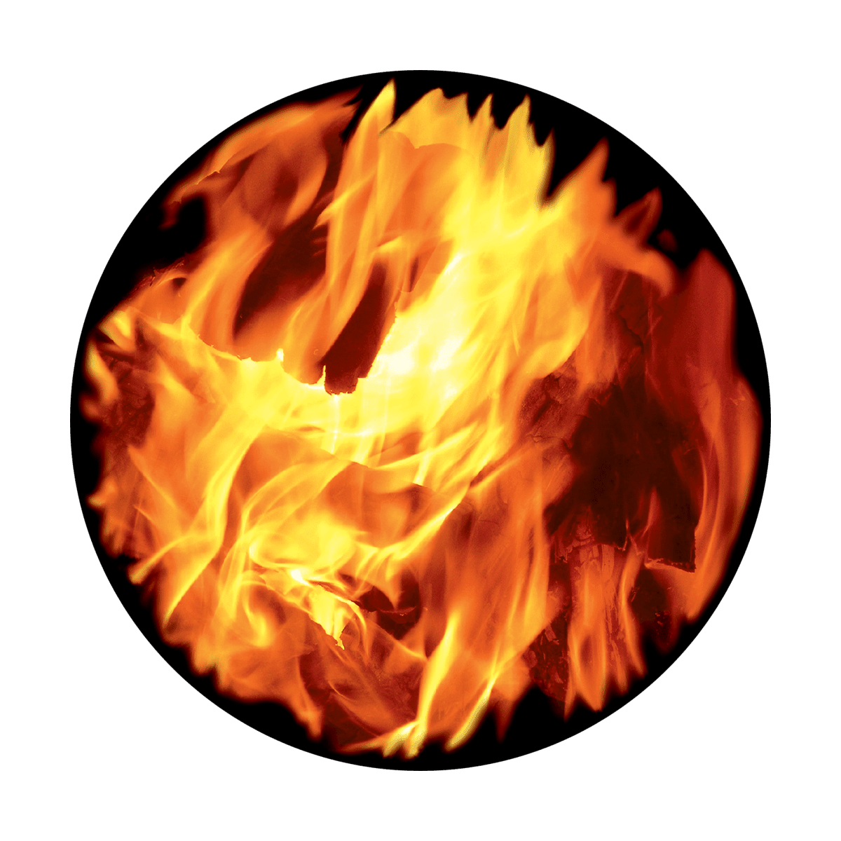 Bright Fire - Close Up - Apollo Gobos