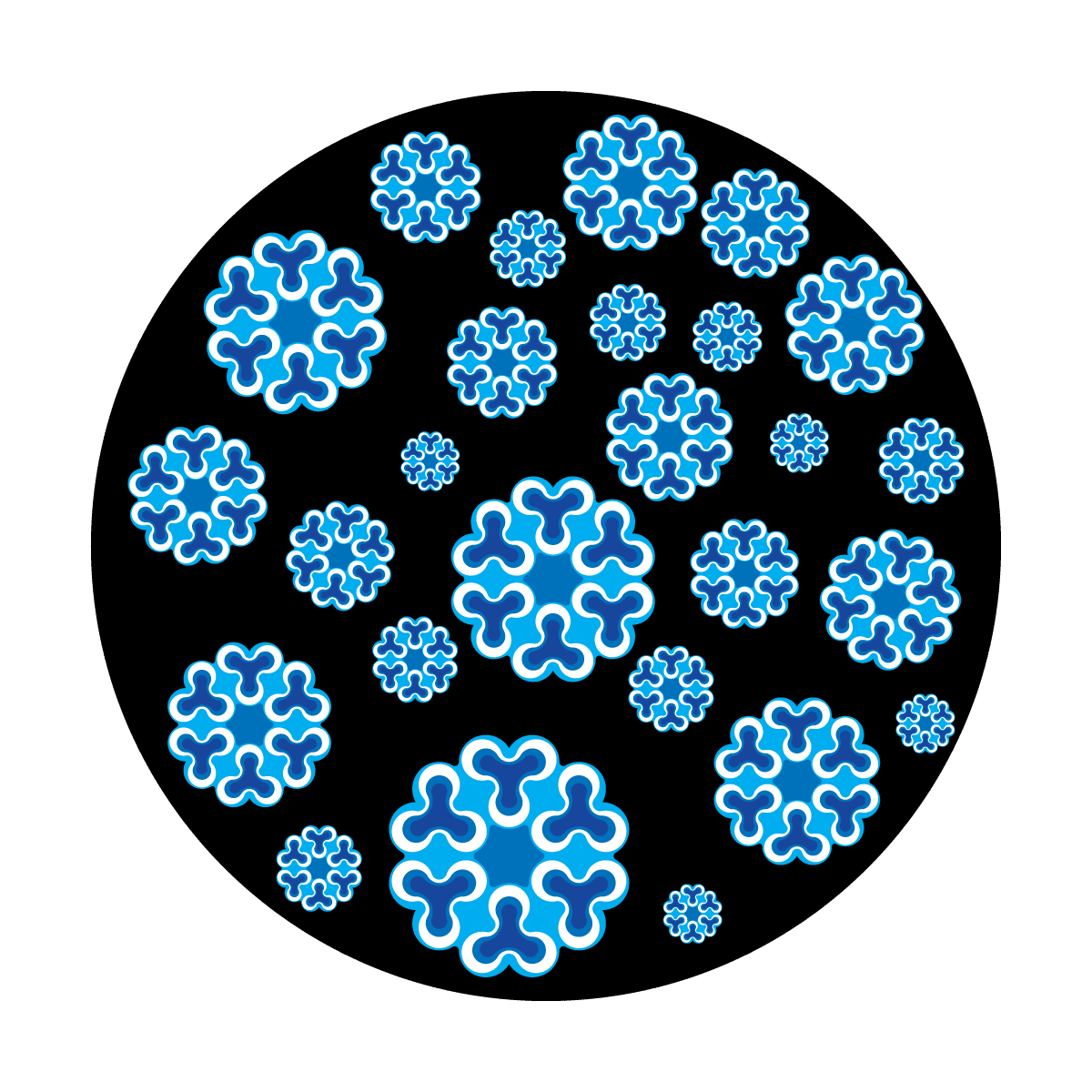 Hydrangea Blues - Apollo Gobos