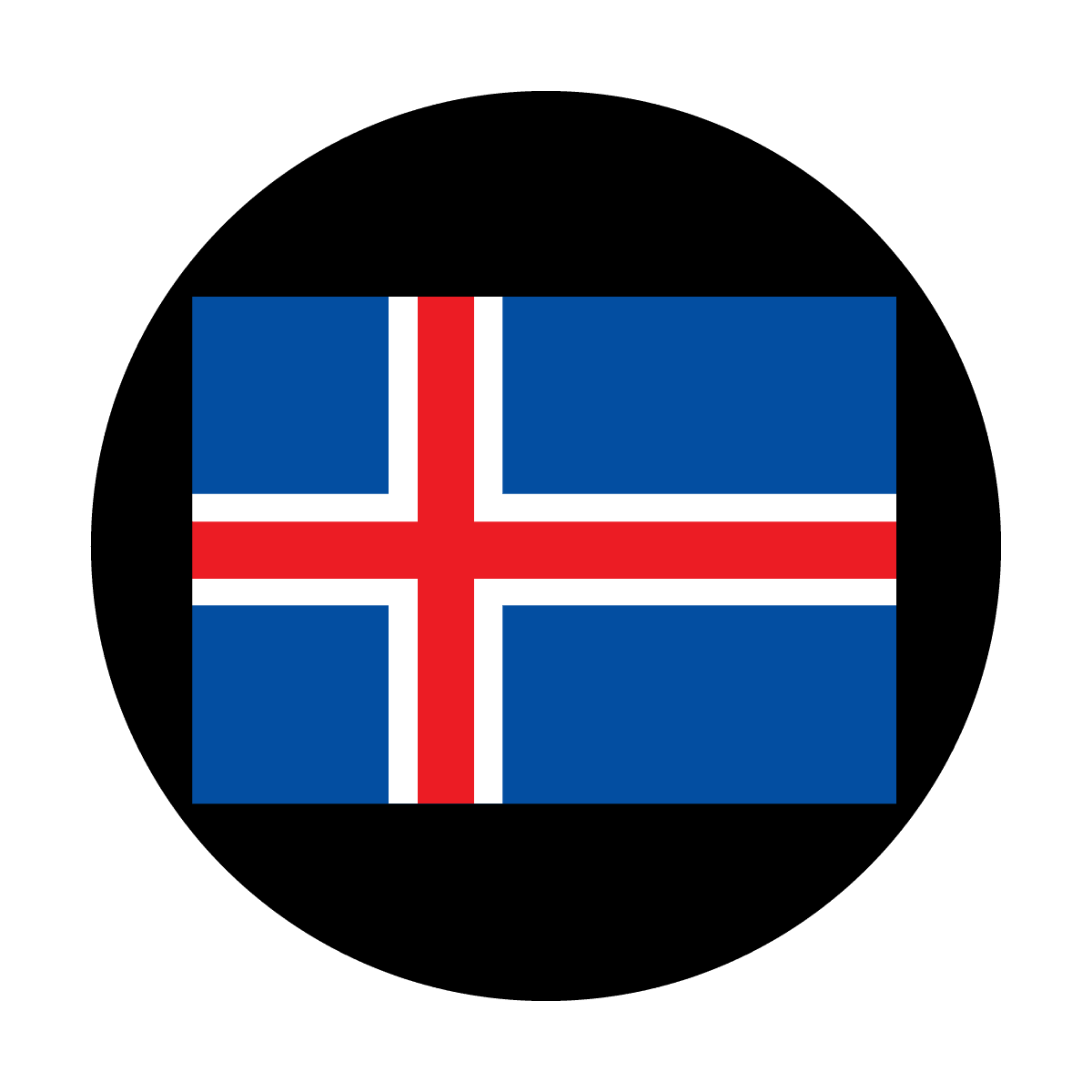 Icelandic Flag - Apollo Gobos