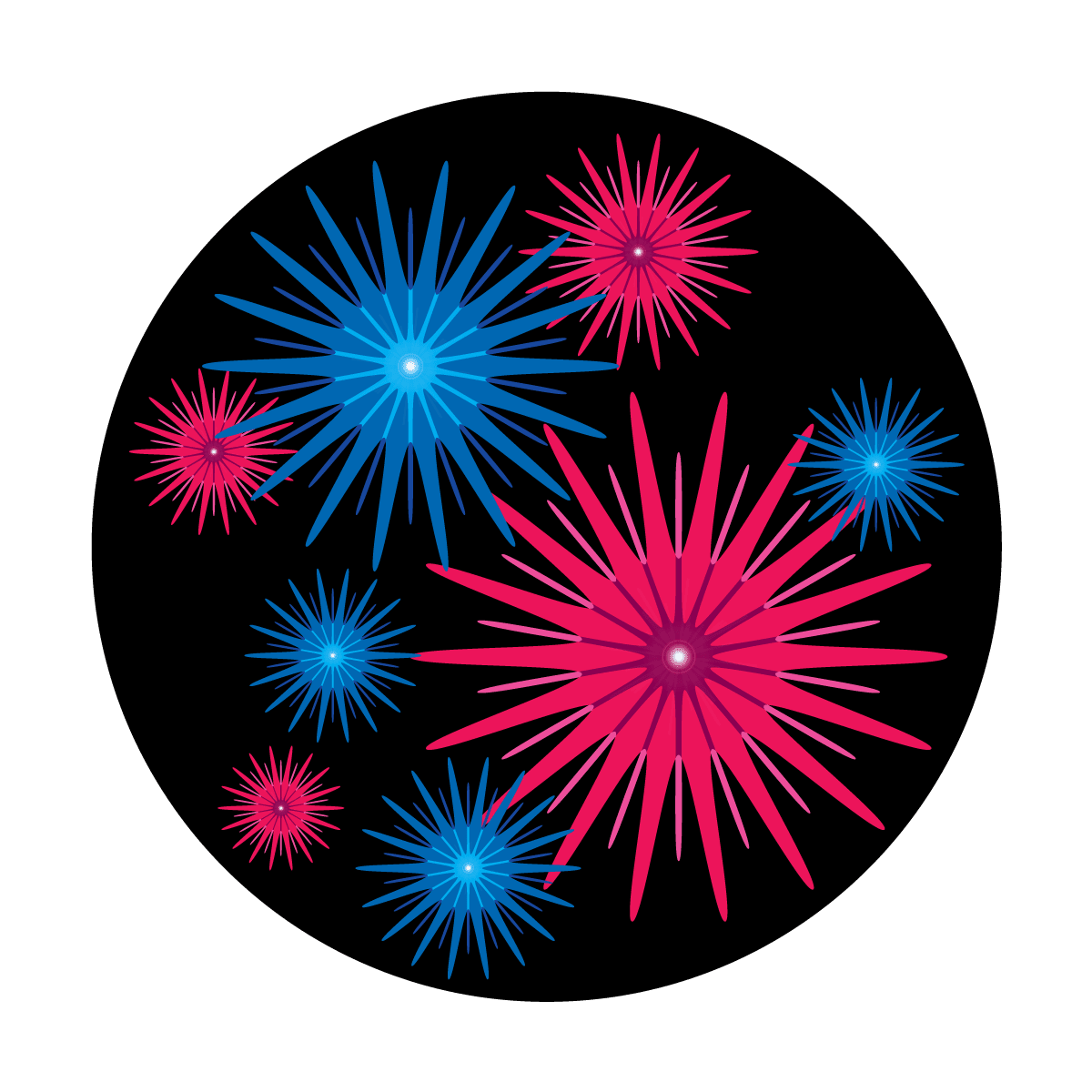 Joyful Bursts - Apollo Gobos