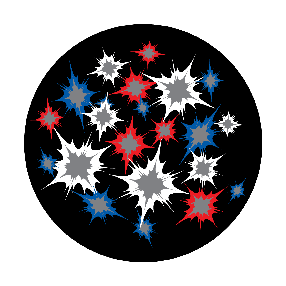 Patriotic Explosion - Apollo Gobos