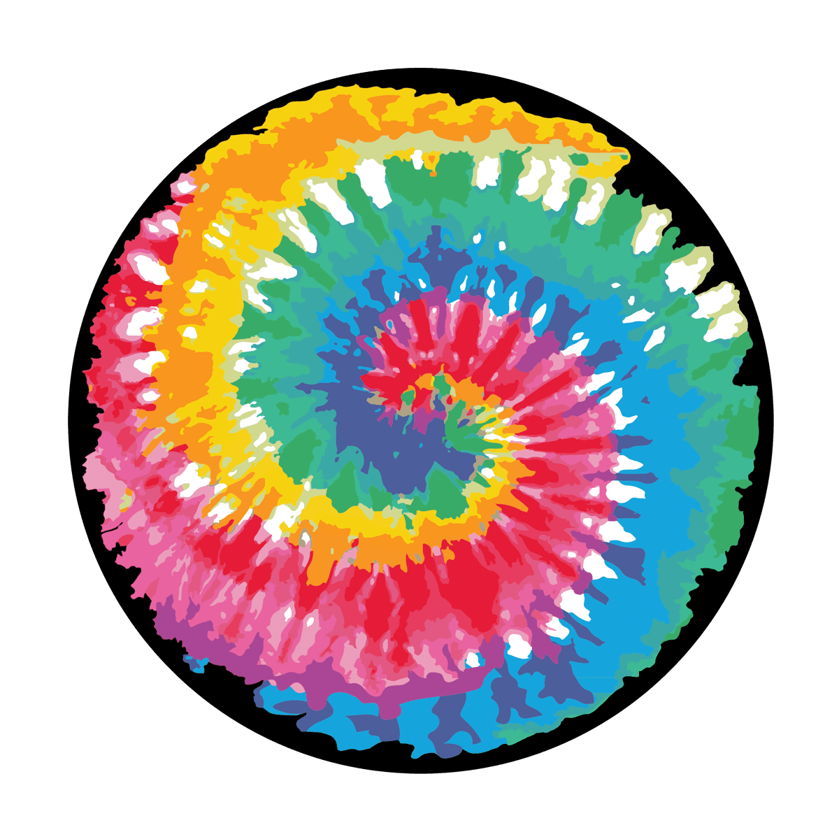 Tie Dye Spiral - Apollo Gobos