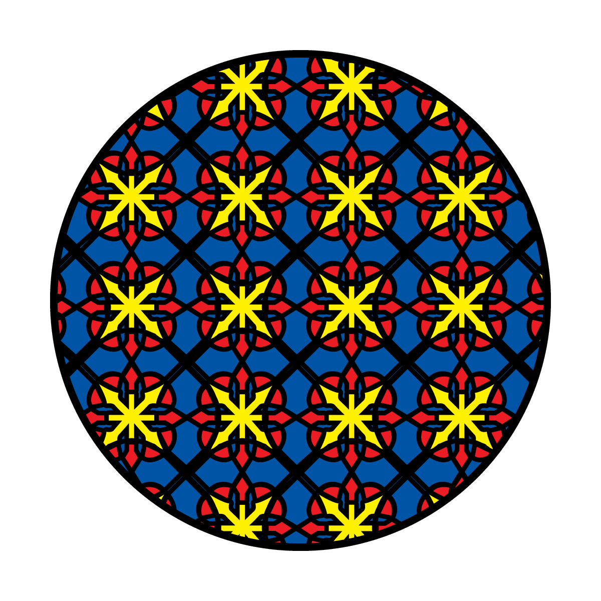 M. Decker - Ulber Stained Glass - Apollo Gobos