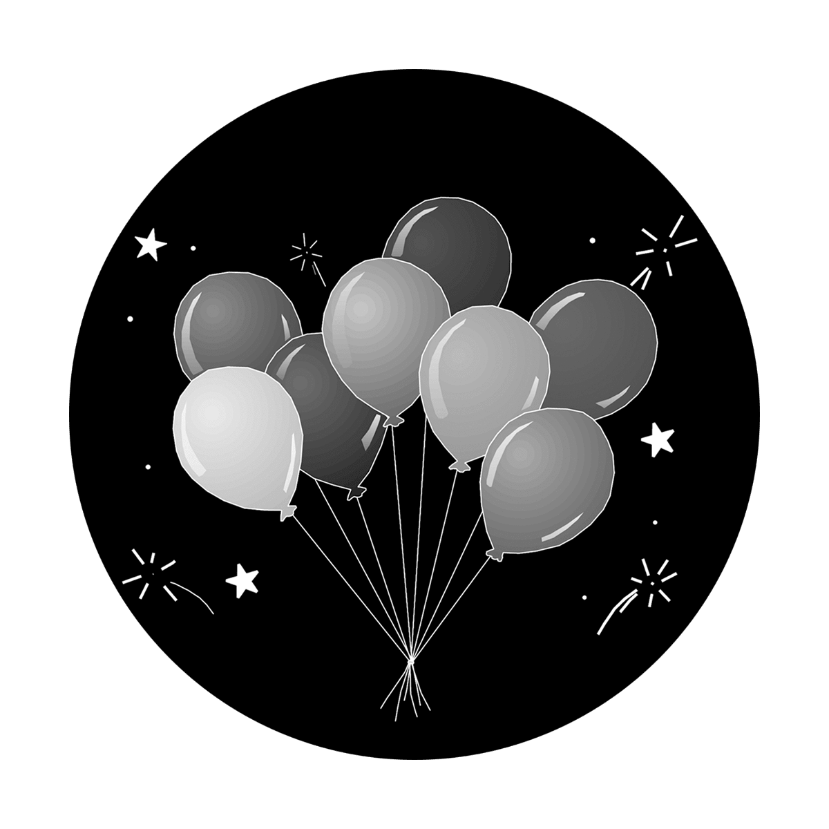 Happy Balloons - Apollo Gobos
