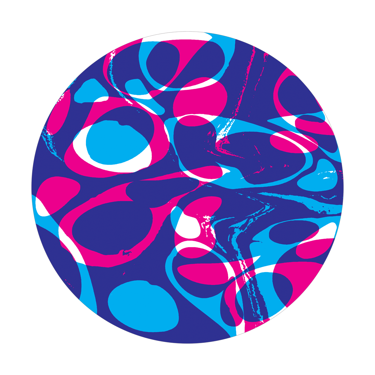 HE-2031 Cyan Lava and Magenta Lava