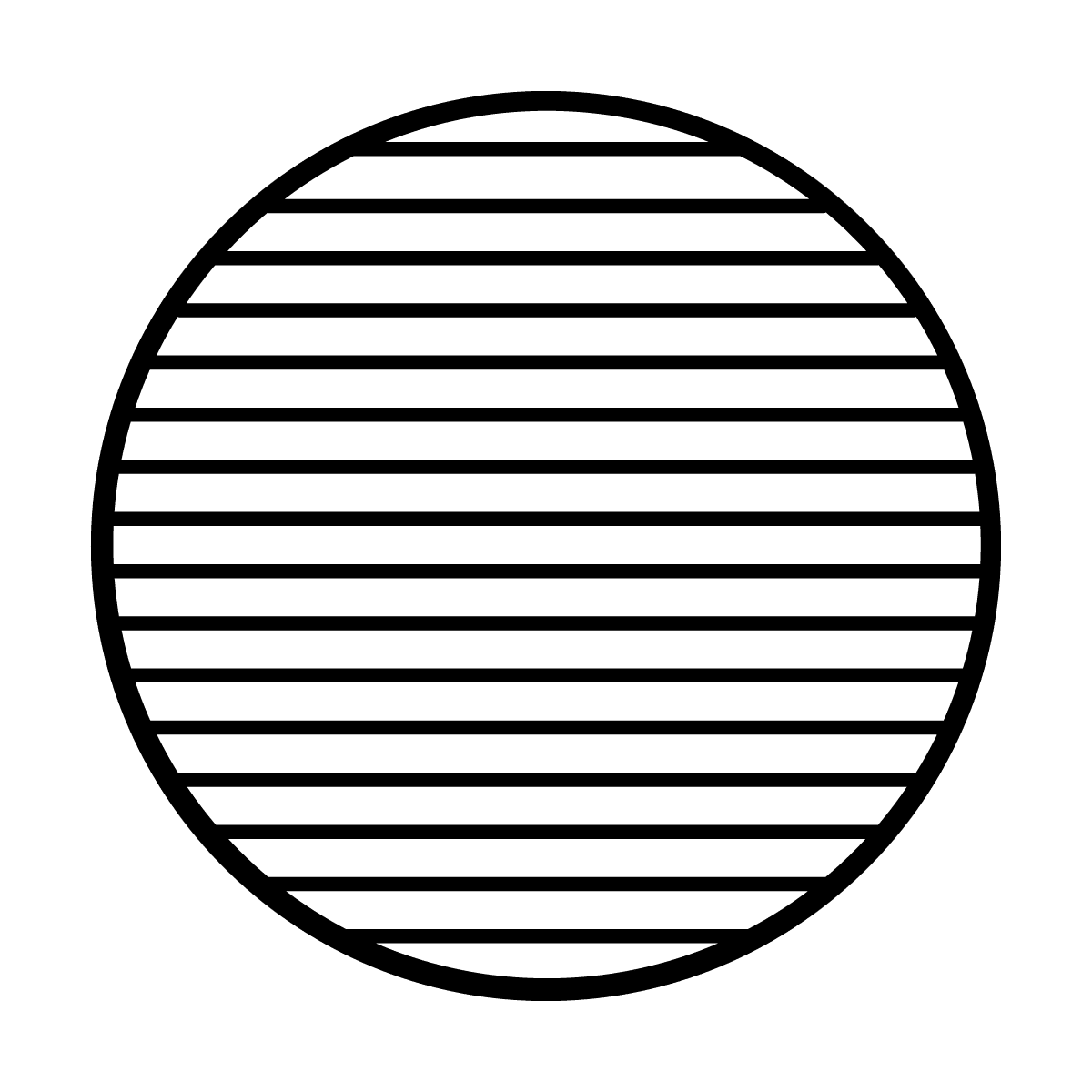Horizontal Lines - Apollo Gobos