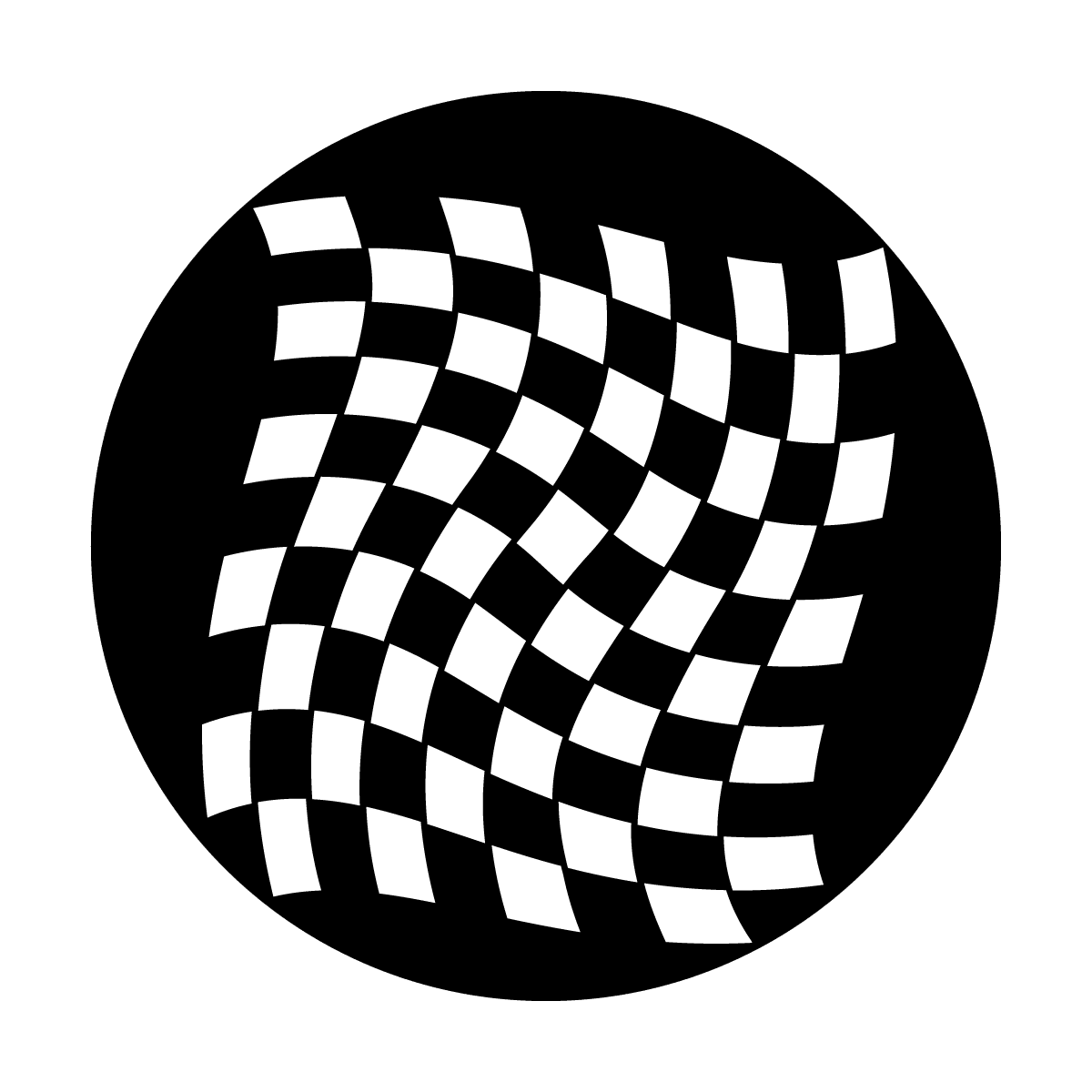Waving Checkerboard - Apollo Gobos