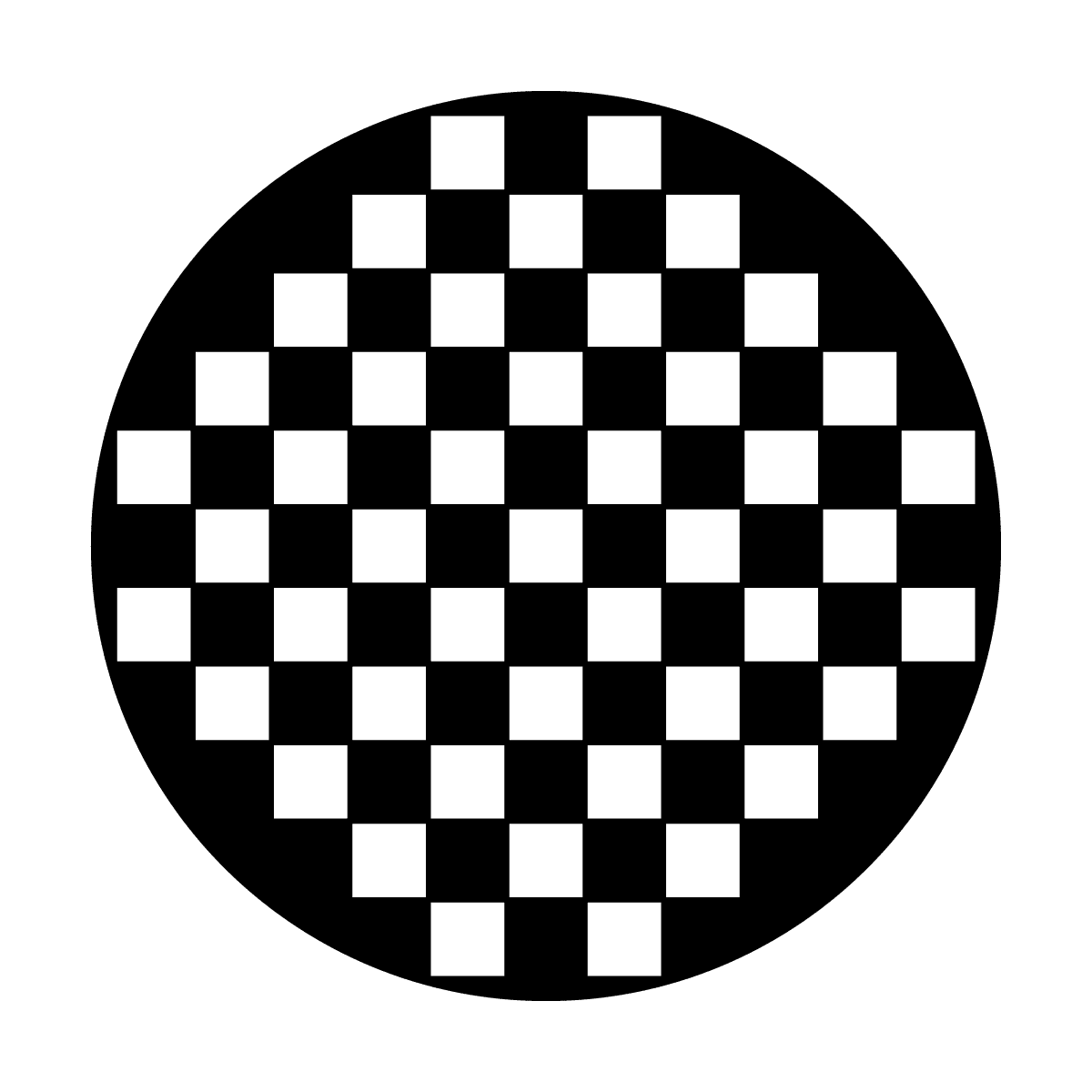 Checkerboard Wall - Apollo Gobos