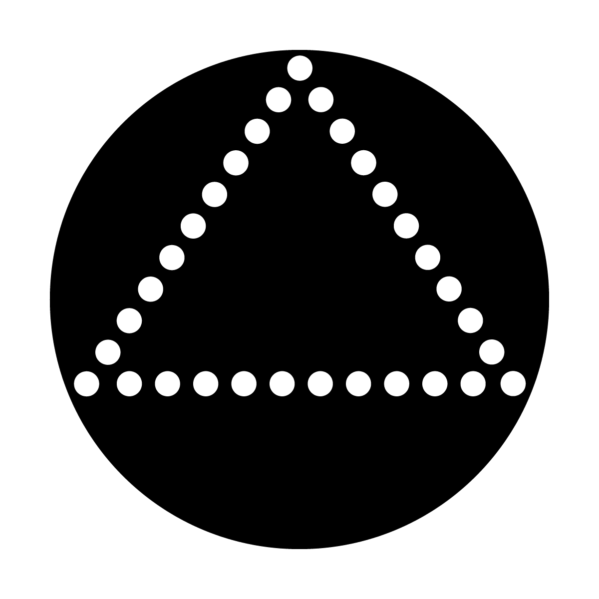 Dots Triangle - Apollo Gobos