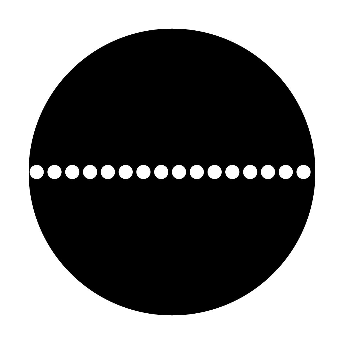Dots in Line