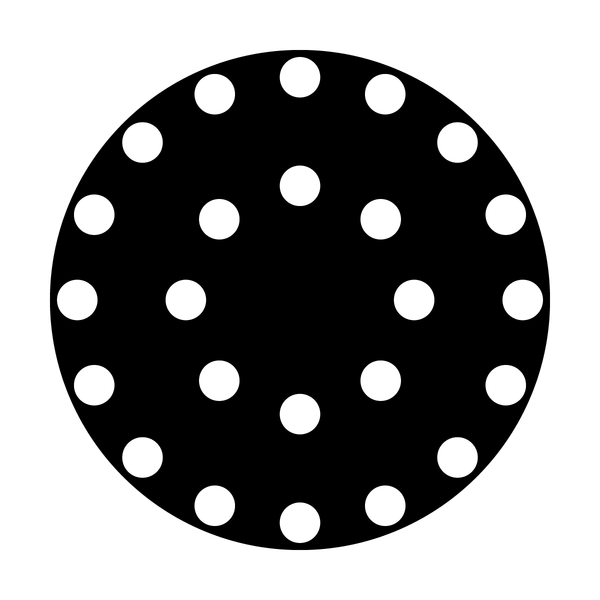 Dots in Double Circle - Apollo Gobos