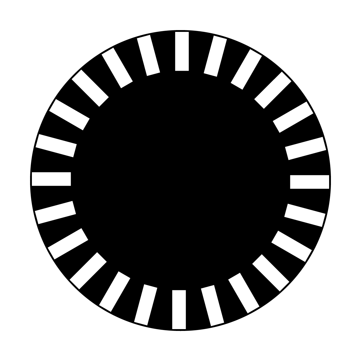 Radial Dashes
