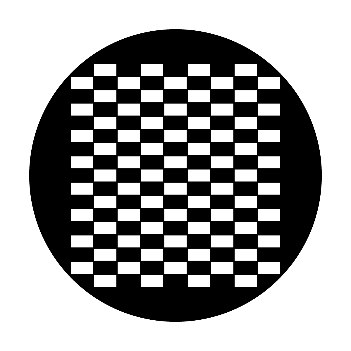 Simple Checkerboard - Apollo Gobos