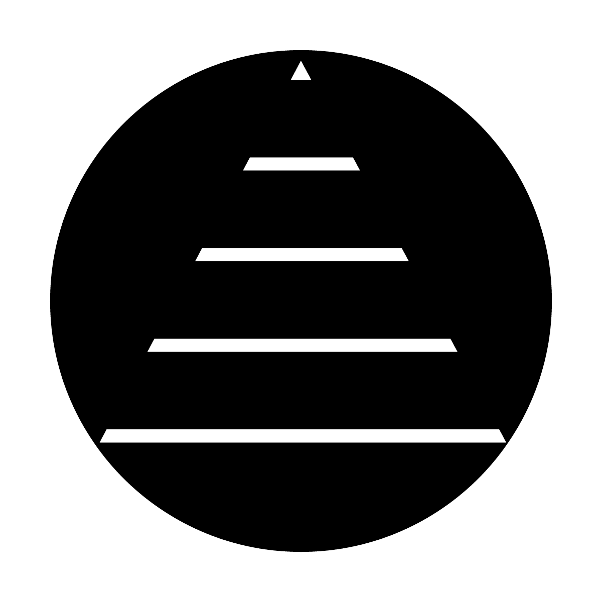 Striped Triangle Thin - Apollo Gobos
