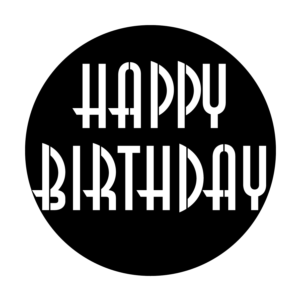 Happy Birthday - Apollo Gobos