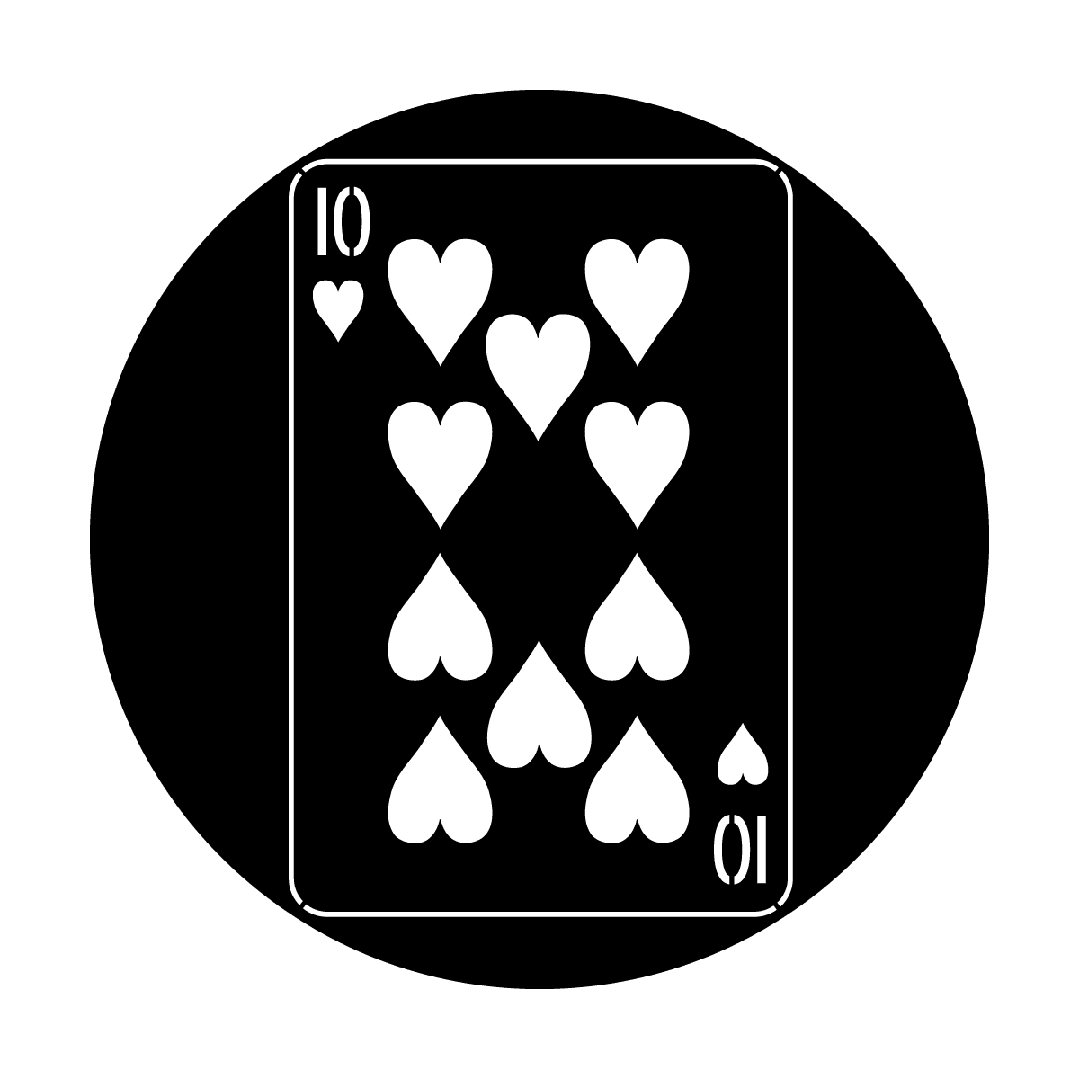 Cards Ten - Apollo Gobos