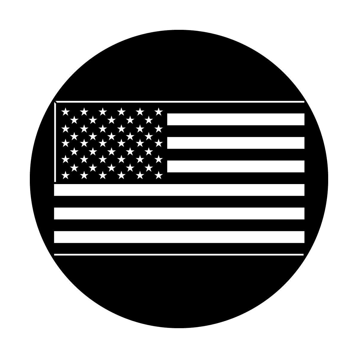 American Flag Flat - Apollo Gobos