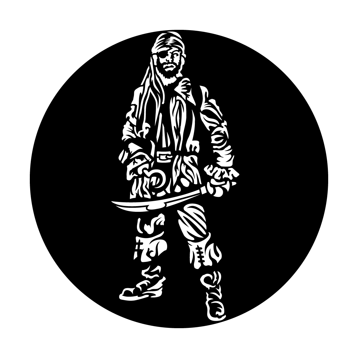 Pirate Standing
