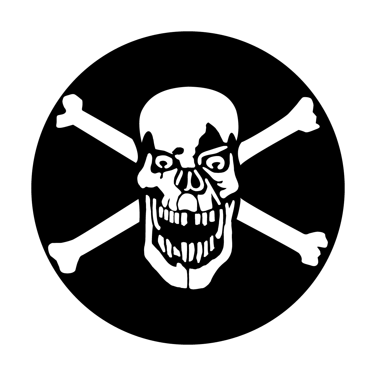 Skull and Cross Bones - Apollo Gobos