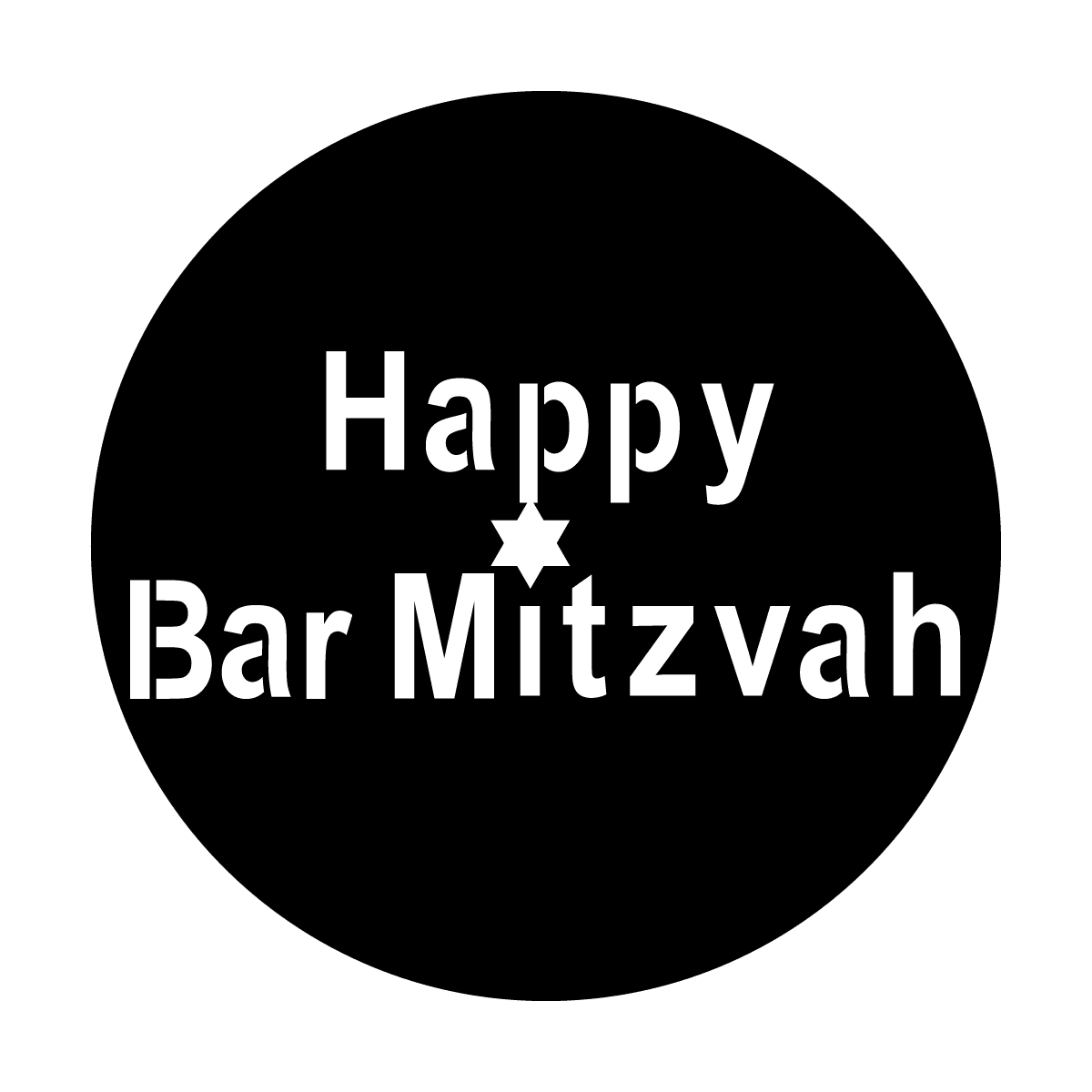 Happy Bar Mitzvah - Apollo Gobos