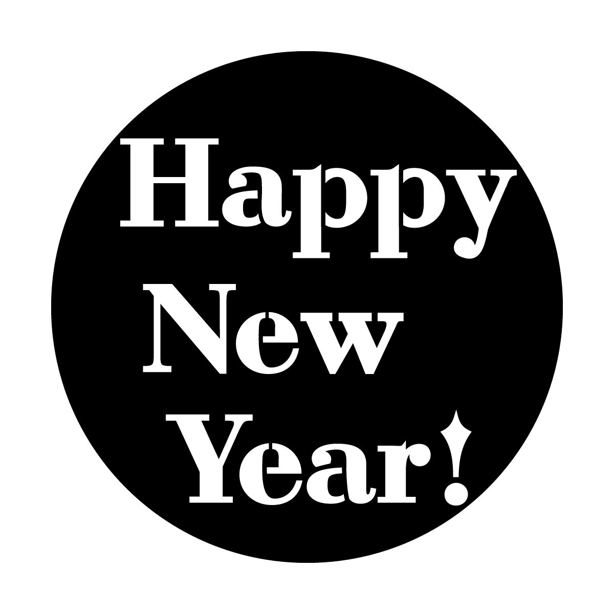 Happy New Year - Apollo Gobos