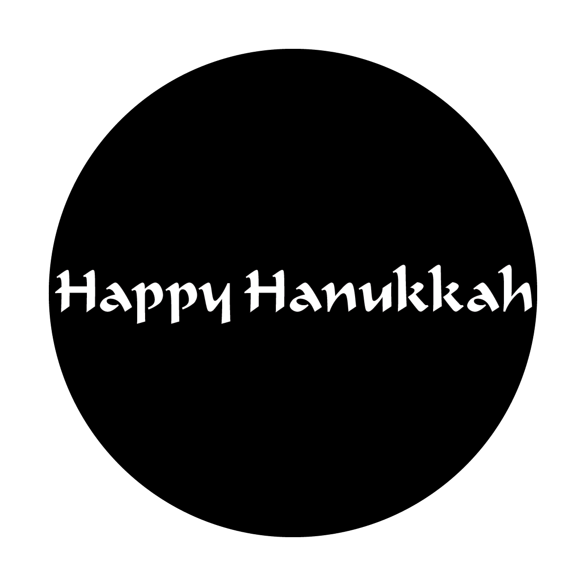 Happy Hanukkah - Apollo Gobos