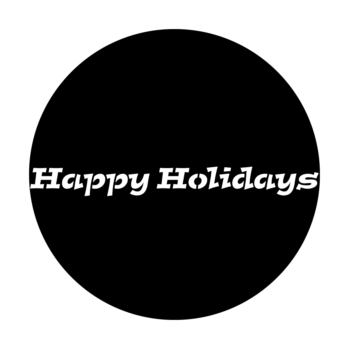 Happy Holidays - Apollo Gobos
