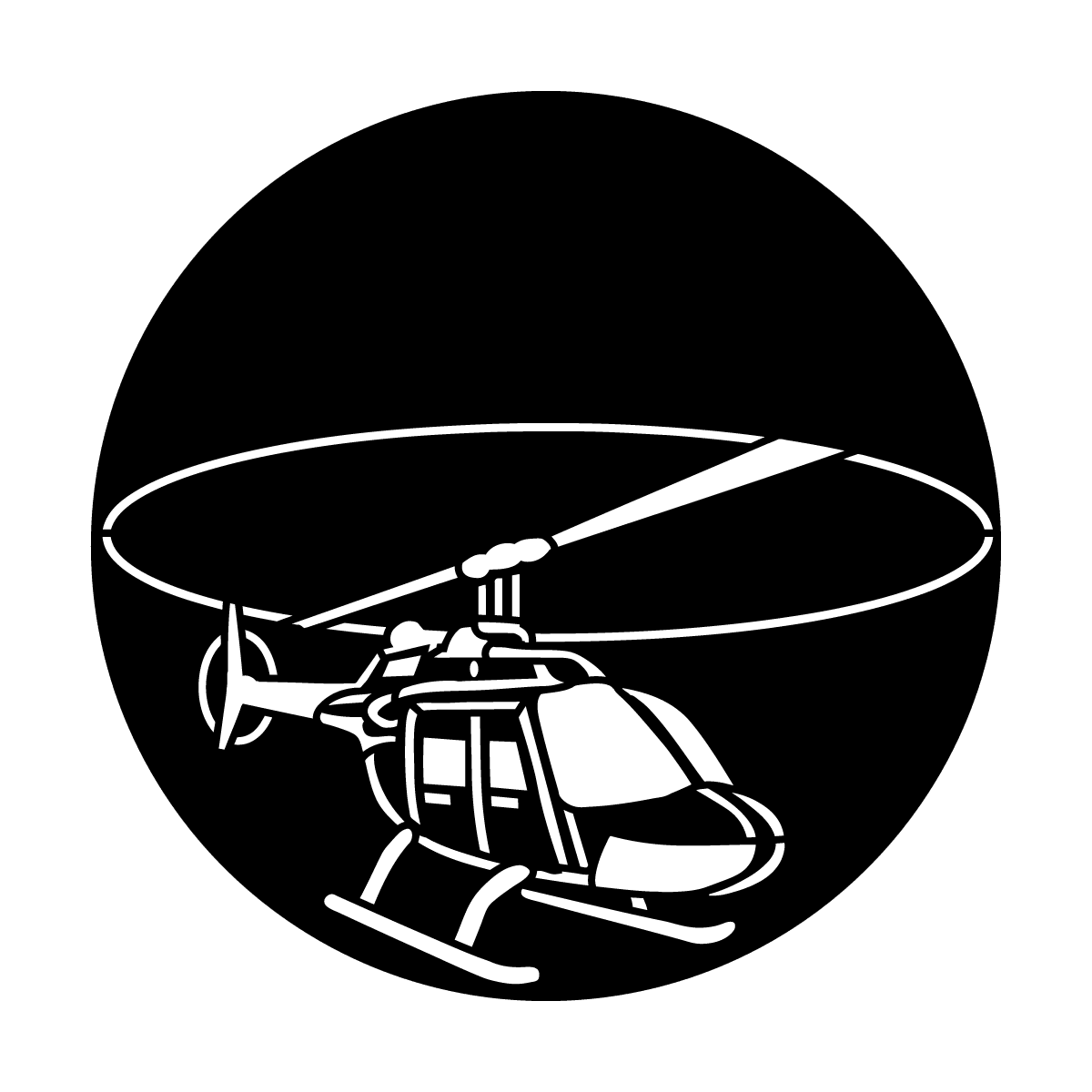 Aircraft Helicopter - Apollo Gobos