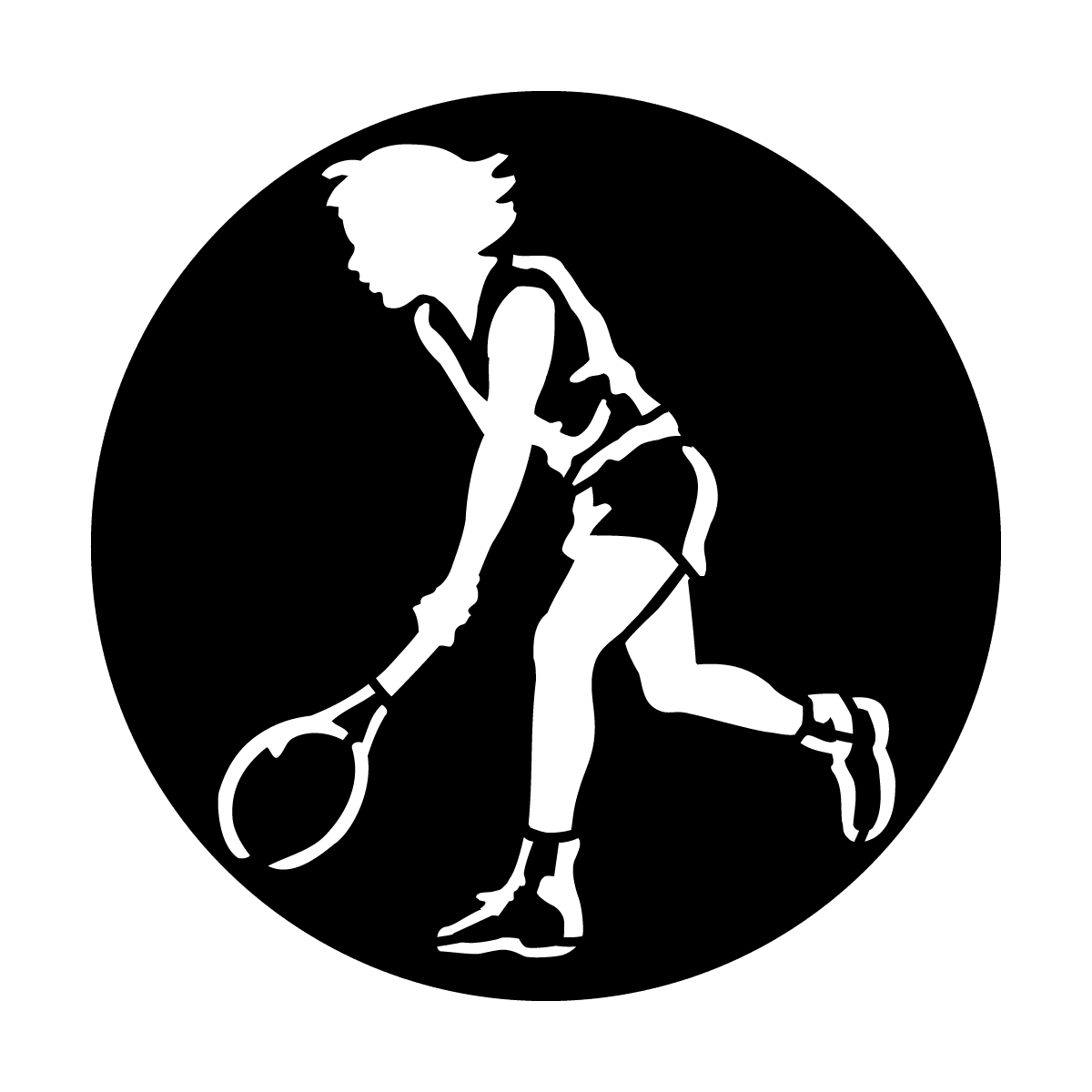 Woman Tennis - Apollo Gobos
