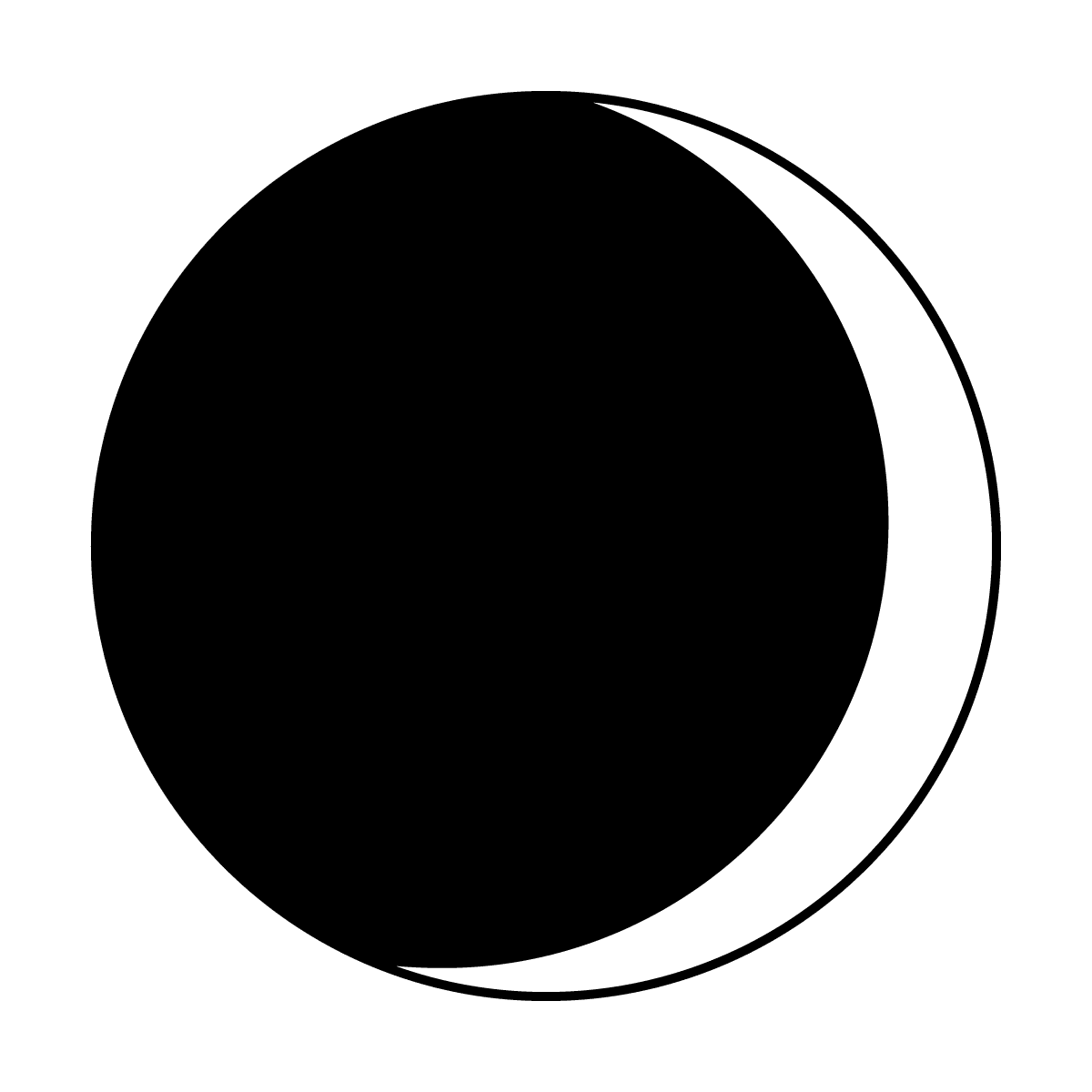 Moon One Quarter - Apollo Gobos