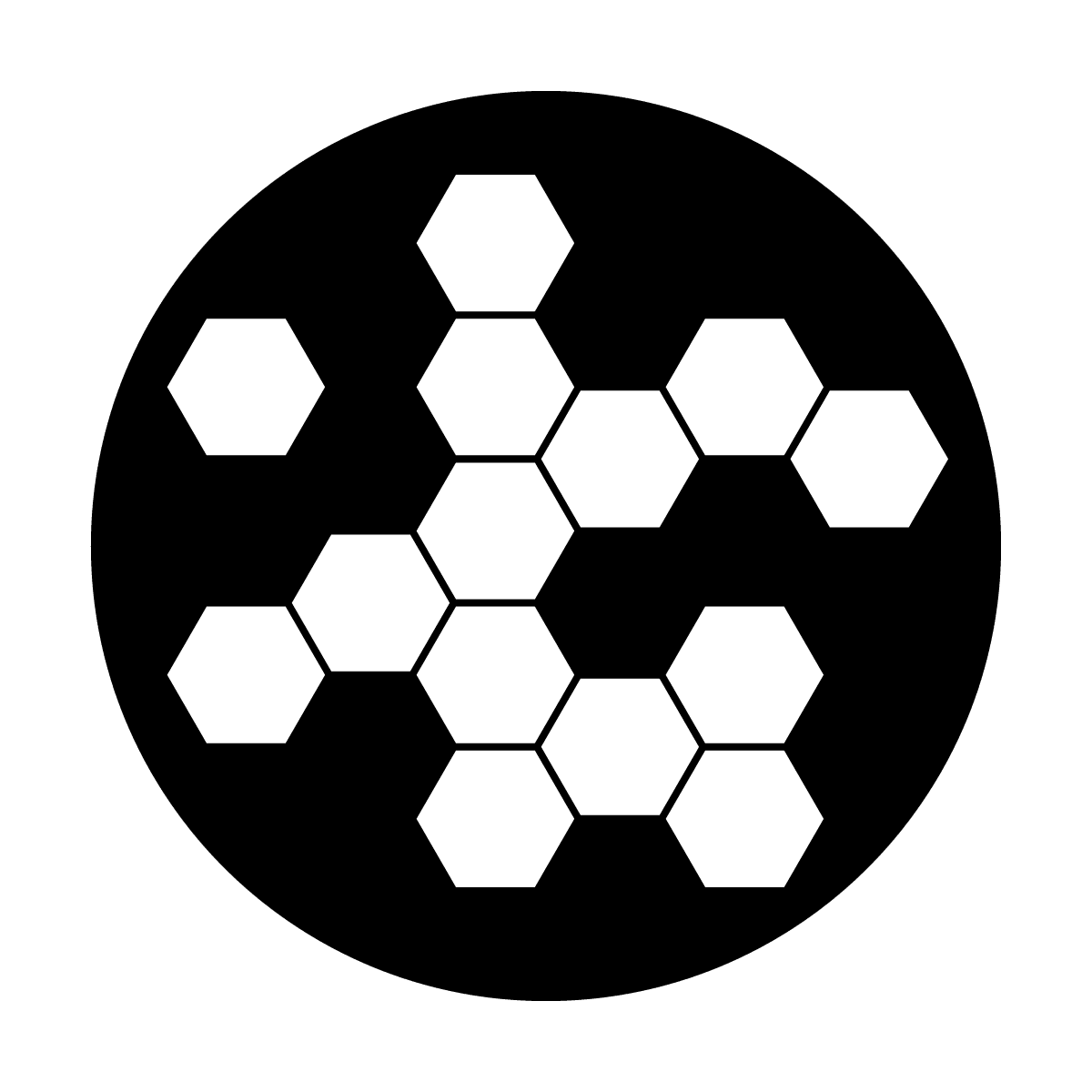 Connected Hexes - Apollo Gobos