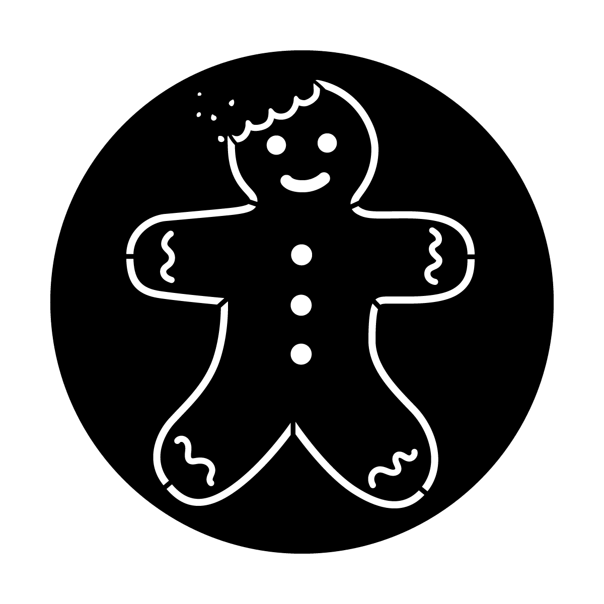 Gingerbread Chomp - Apollo Gobos