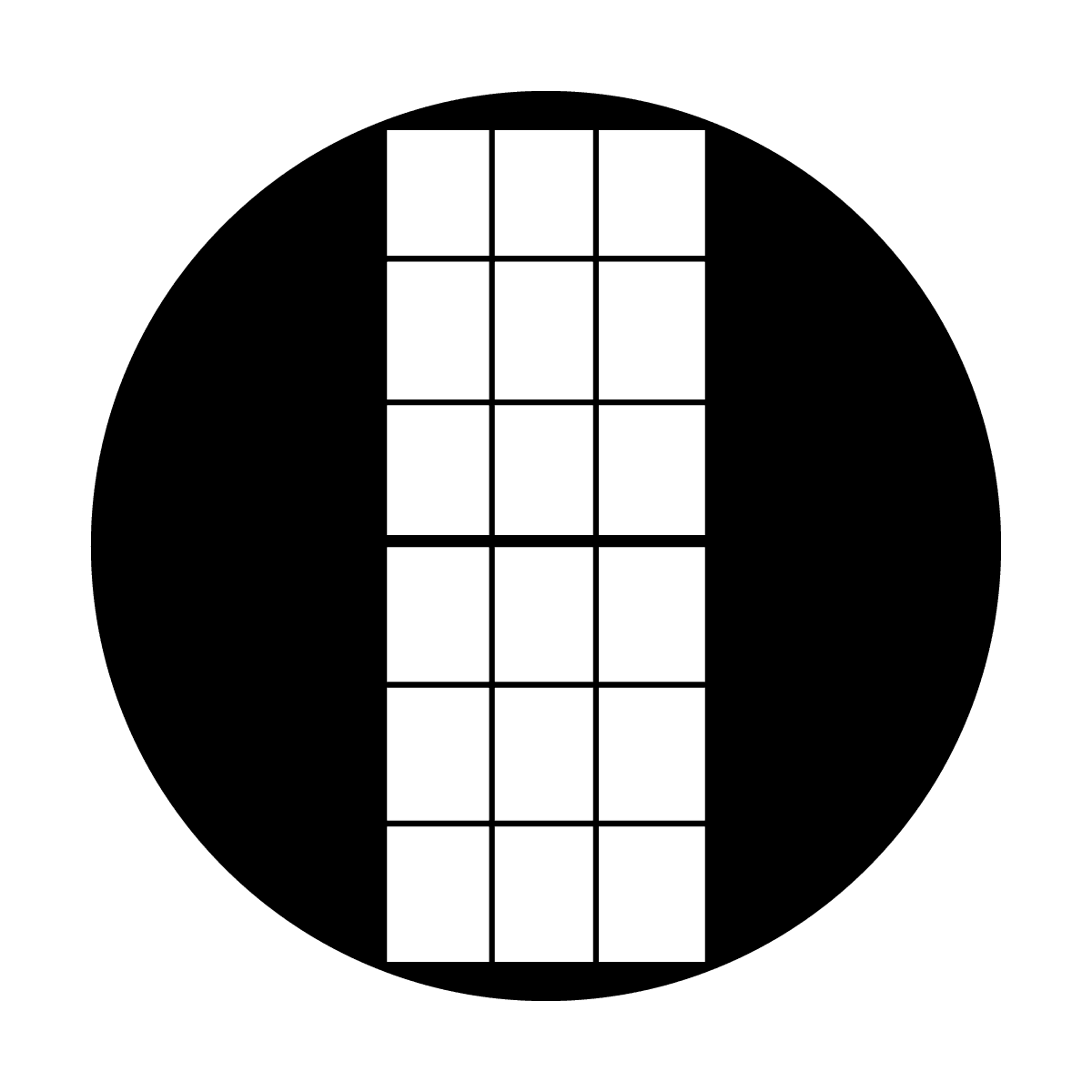Window Three Column - Apollo Gobos