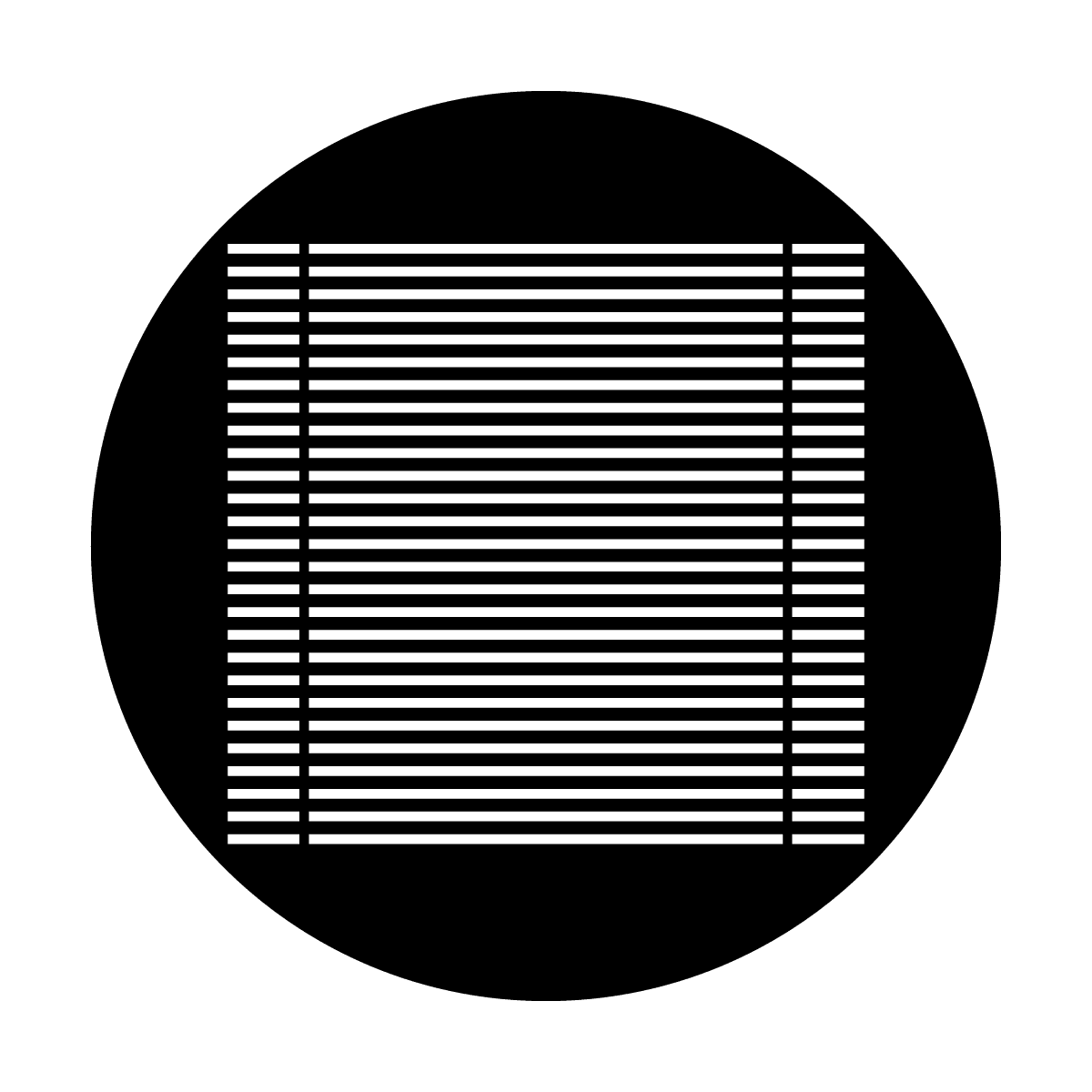 Venetian Blinds Narrow - Apollo Gobos