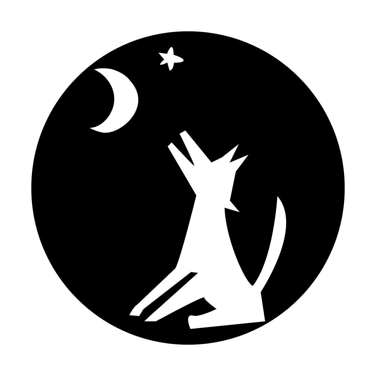 West Singing Coyote - Apollo Gobos