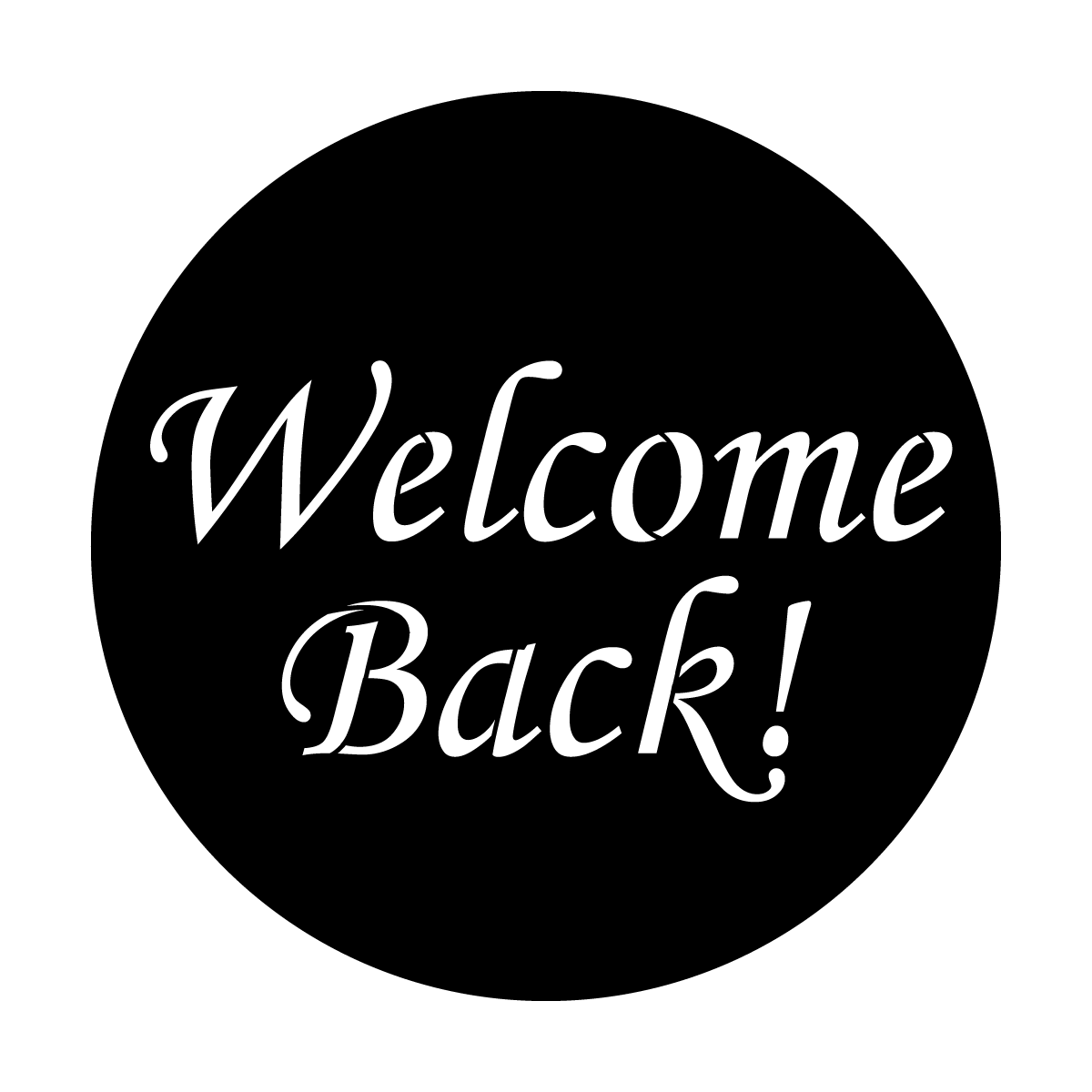 Welcome Back