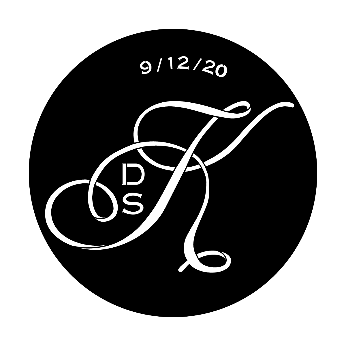 Initials - Alexei Copperplate ITC, Copperplate Gothic BT
