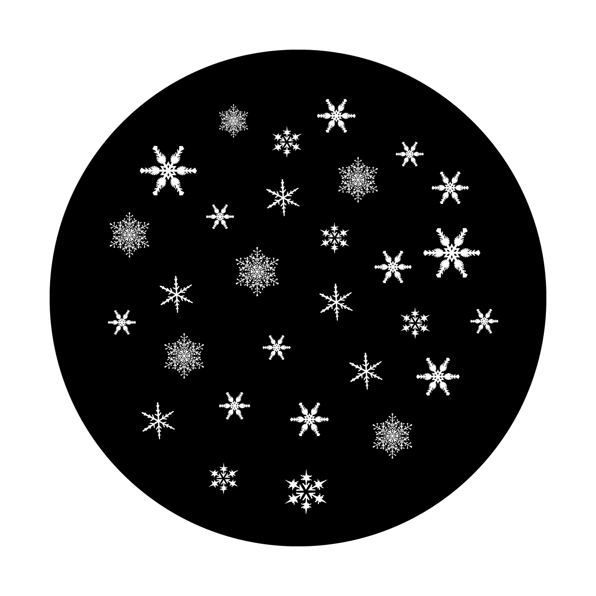 Delicate Snowfall