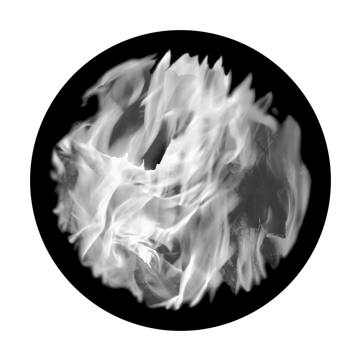 Fire Up Close - Apollo Gobos